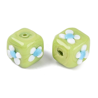 Handmade Bumpy Lampwork Beads LAMP-N042-22A-05-1