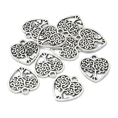 Tibetan Style Alloy Pendants TIBEP-YW0001-67-1