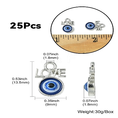 25Pcs Alloy Pendants FIND-CJ0001-50-1