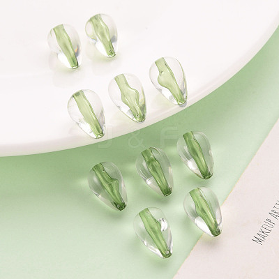 Transparent Acrylic Beads TACR-S154-26A-83-1
