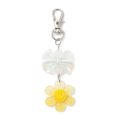 Acrylic Pendant Decorations HJEW-JM03857-02-1