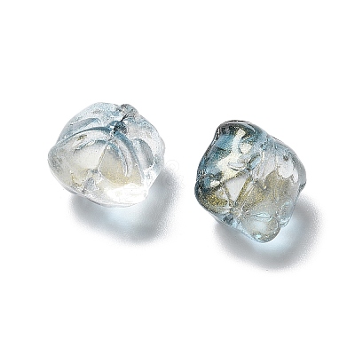 Baking Paint Transparent Glass Beads X1-GLAA-C035-01-1