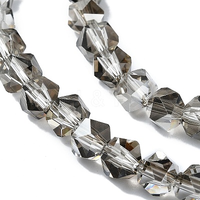 Electroplate Glass Beads X-EGLA-L018-B-AB03-1