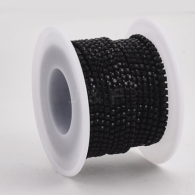 Electrophoresis Iron Rhinestone Strass Chains CHC-Q009-SS8.5-B01-1