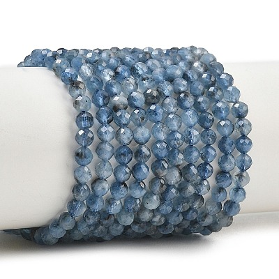 Natural Devil Blue Aquamarine Beads Strands GG-CBAF158-D01-08-1