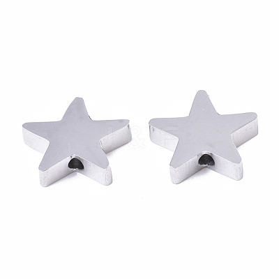 Tarnish Resistant 304 Stainless Steel Beads STAS-S079-184C-P-1