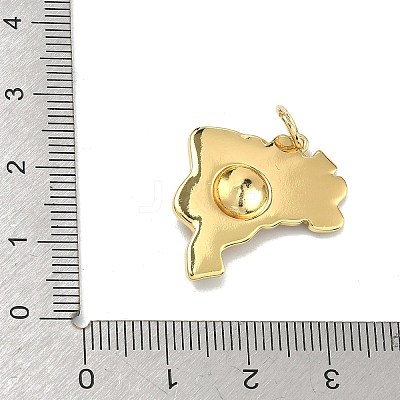 Brass Pendants KK-D235-08G-01-1