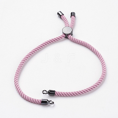 Nylon Twisted Cord Bracelet Making MAK-K007-B-1