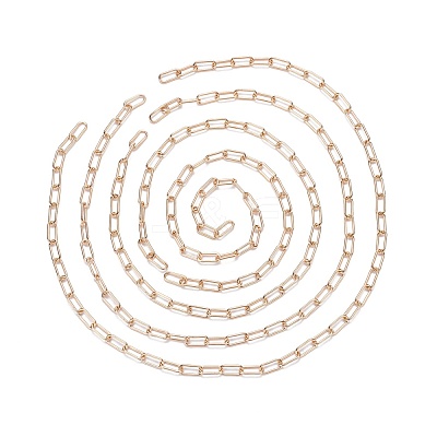 Unwelded Iron Paperclip Chains CH-FS0001-01LG-1