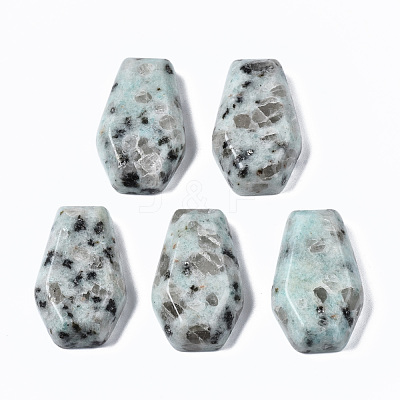 Natural Sesame Jasper Cabochons G-N336-001D-1