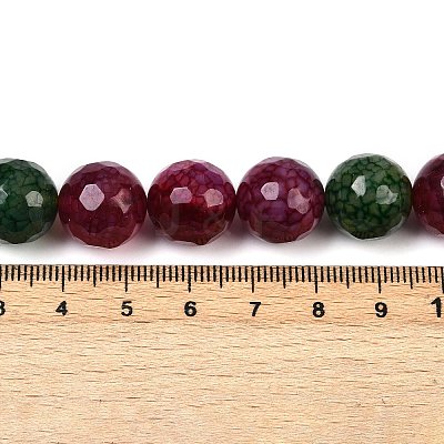 Natural Agate Beads Strands G-U029-B01-1