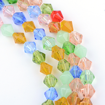 Glass Beads Strands GLAA-S050-4mm-1