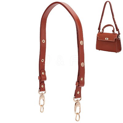 Adjustable PU Leather Bag Handles FIND-WH0135-72A-1