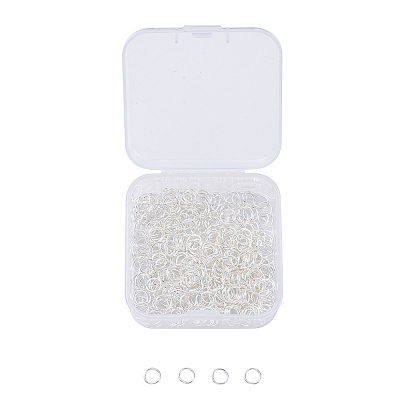 Iron Open Jump Rings IFIN-YW0001-08S-1