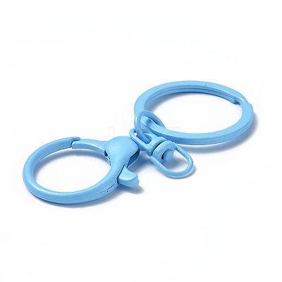 Alloy Keychain Clasps FIND-H037-03-1