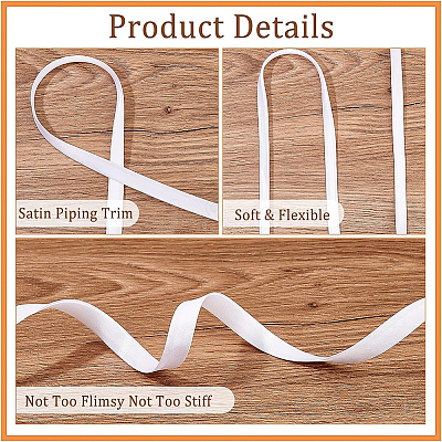 12.5M Satin Piping Trim OCOR-BC0002-15A-1