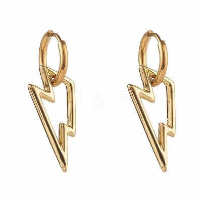 304 Stainless Steel Huggie Hoop Earrings EJEW-JE04549-02-1