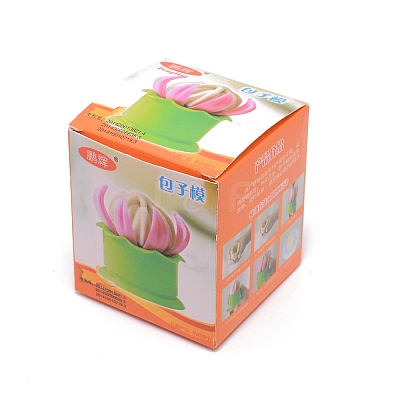 Flower Shaped PP Bun Making Molds DIY-WH0260-95-1