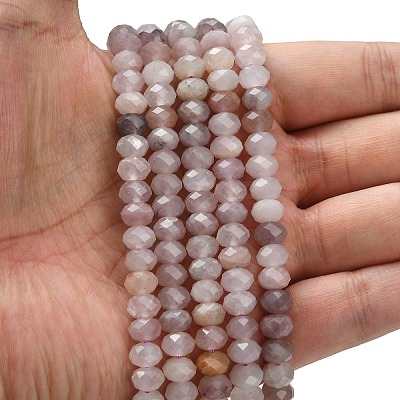 Natural Violet Strawberry Quartz Beads Strands G-Z111-A08-01-1