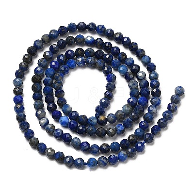 Natural Lapis Lazuli Beads Strands G-K020-3mm-23-1
