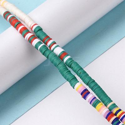 Handmade Polymer Clay Bead Strands CLAY-C003-05A-1