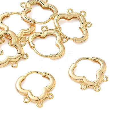 SHEGRACE Brass Hoop Earrings Findings XGR0156G-93G-1