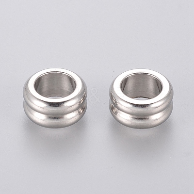 Tarnish Resistant 304 Stainless Steel Beads STAS-E036-4A-1