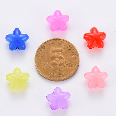 Transparent Acrylic Beads MACR-S373-26E-1