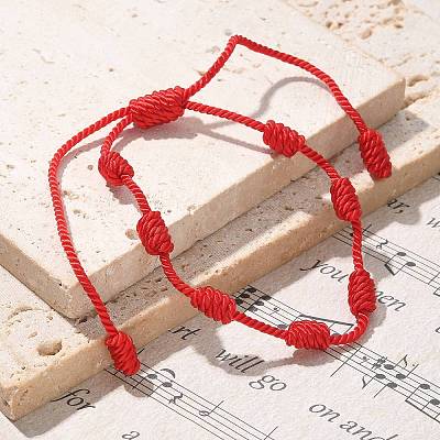7 Knot Lucky Bracelets BJEW-JB05252-02-1