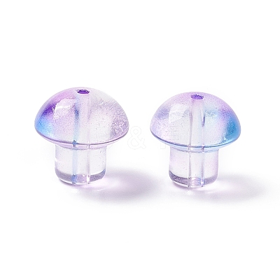 Transparent Glass Beads GLAA-F117-08F-1