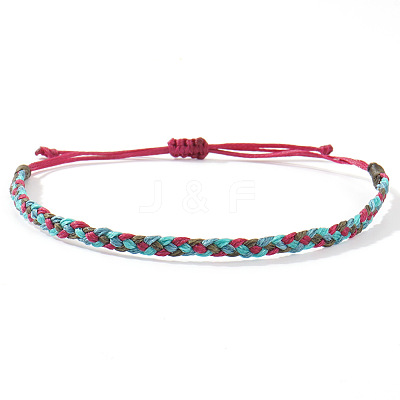 Cotton Cord Braided Bracelets for Men Women RW1576-3-1