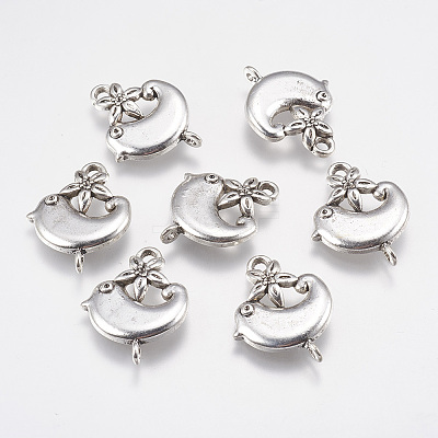Alloy Cabochon Connector Settings LS-EA11604Y-1