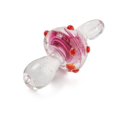 Handmade Lampwork Pendants LAMP-S067-02A-1