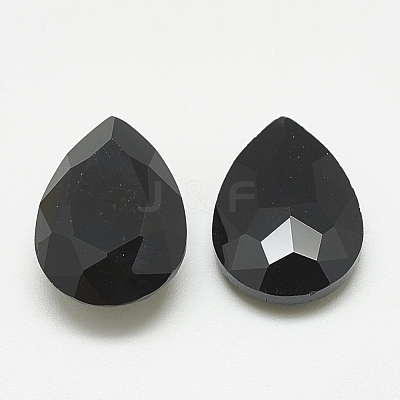 Pointed Back Glass Rhinestone Cabochons RGLA-T081-20x30mm-02-1