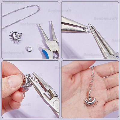 30Pcs 2 Colors Brass Twister Clasps KK-BBC0025-23A-1