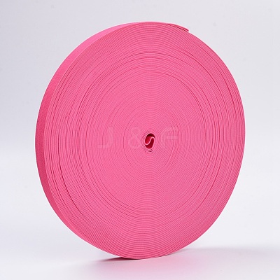 Colored Flat Elastic Rubber Band EC-WH0002-28-1
