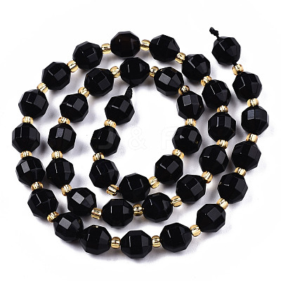 Natural Agate Beads Strands G-T131-82B-1