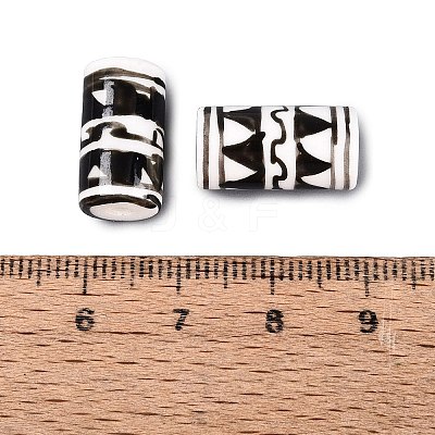 Handmade Porcelain Beads PORC-Q007-02D-1