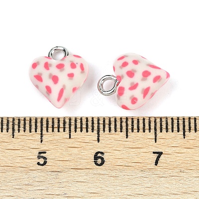 Handmade Polymer Clay Charms CLAY-G112-01G-1