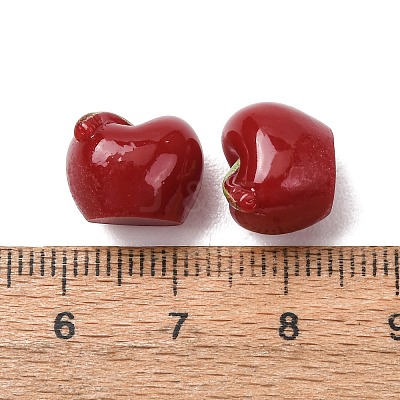 Resin Cherry Ornaments RE-B004-02-1