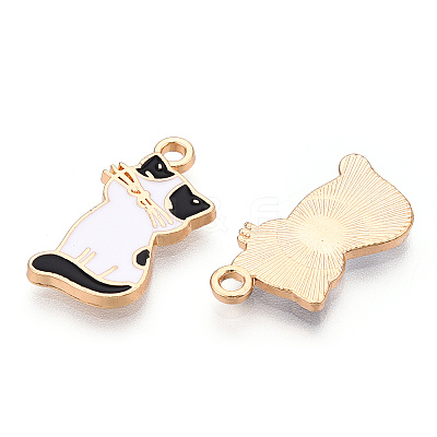 Alloy Enamel Pendants X-PALLOY-N170-030A-NR-1
