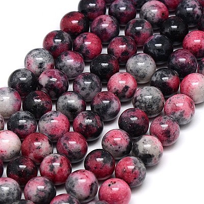 Natural Persian Jade Beads Strands G-G597-10mm-XTH-20-1