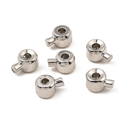 Brass Crimp Beads X-KK-Z030-17C-G-1