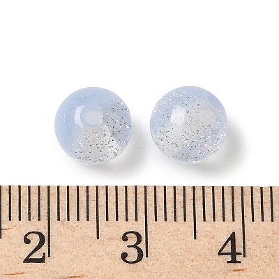 Two Tone Resin Beads RESI-Q025-02A-B-1