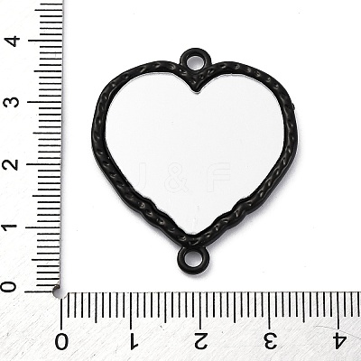 Double-faced Glass Mirror Connector Charms FIND-Z073-01EB-02-1