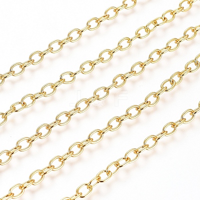 Brass Cable Chains CHC-G007-05G-01-1