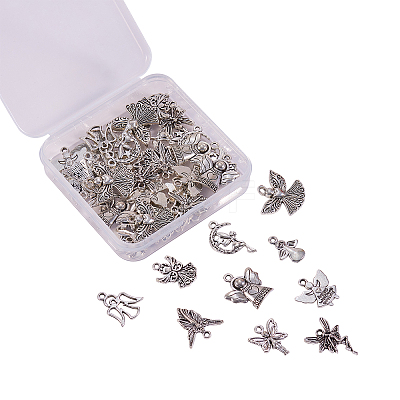 Tibetan Style Alloy Pendants TIBEP-CJ0001-15-1