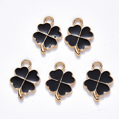 Alloy Enamel Pendants ENAM-S121-050A-1