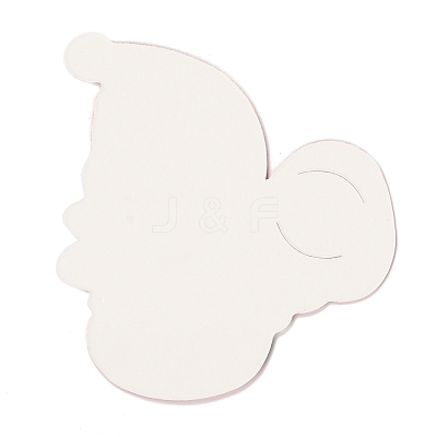 Christmas Theme Santa Claus Shape Paper Candy Lollipops Cards CDIS-I003-03-1