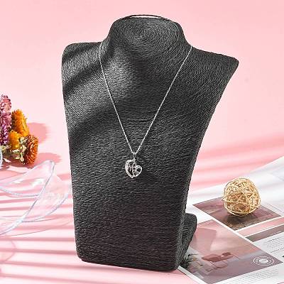 Stereoscopic Necklace Bust Displays LS-NDIS-N001-01A-1